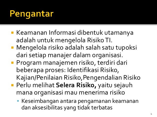 Strategi manajemen risiko pilihan