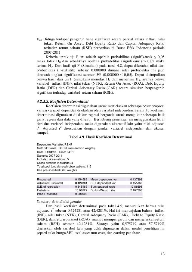 Nilai tukar pasar saham
