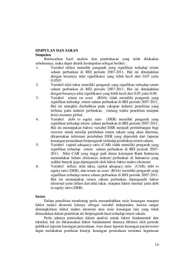 Nilai tukar pasar saham