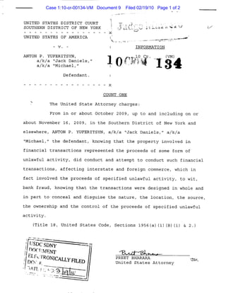 Case 1:10-cr-00134-VM Document 9   Filed 02/19/10 Page 1 of 2
 