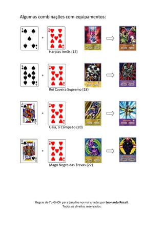 Yugioh regras para baralho comum | PDF