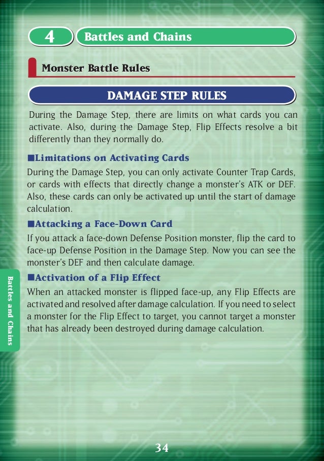yu gi oh gx rulebook