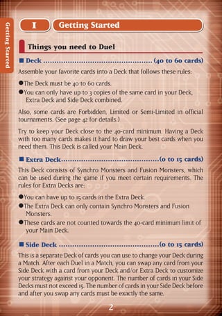how many cards do you need to play yugioh How to Play Yu Gi Oh! Beginner's Guide & Rulebook