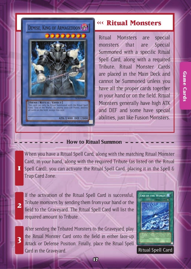 Yu-gi-oh Official Rulebook