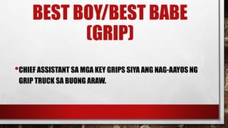 Yugto sa paggawa ng pelikula | PPTX