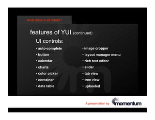 Yui- Yahoo! User Interface Library | PDF