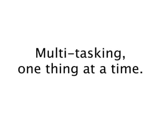 How to stop writing spaghetti code