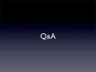 Q&A
 