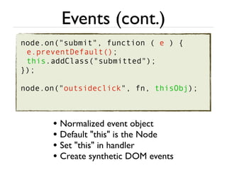 YUI 3 quick overview