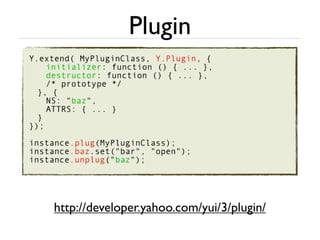 YUI 3 quick overview