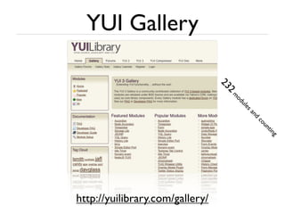YUI 3 quick overview