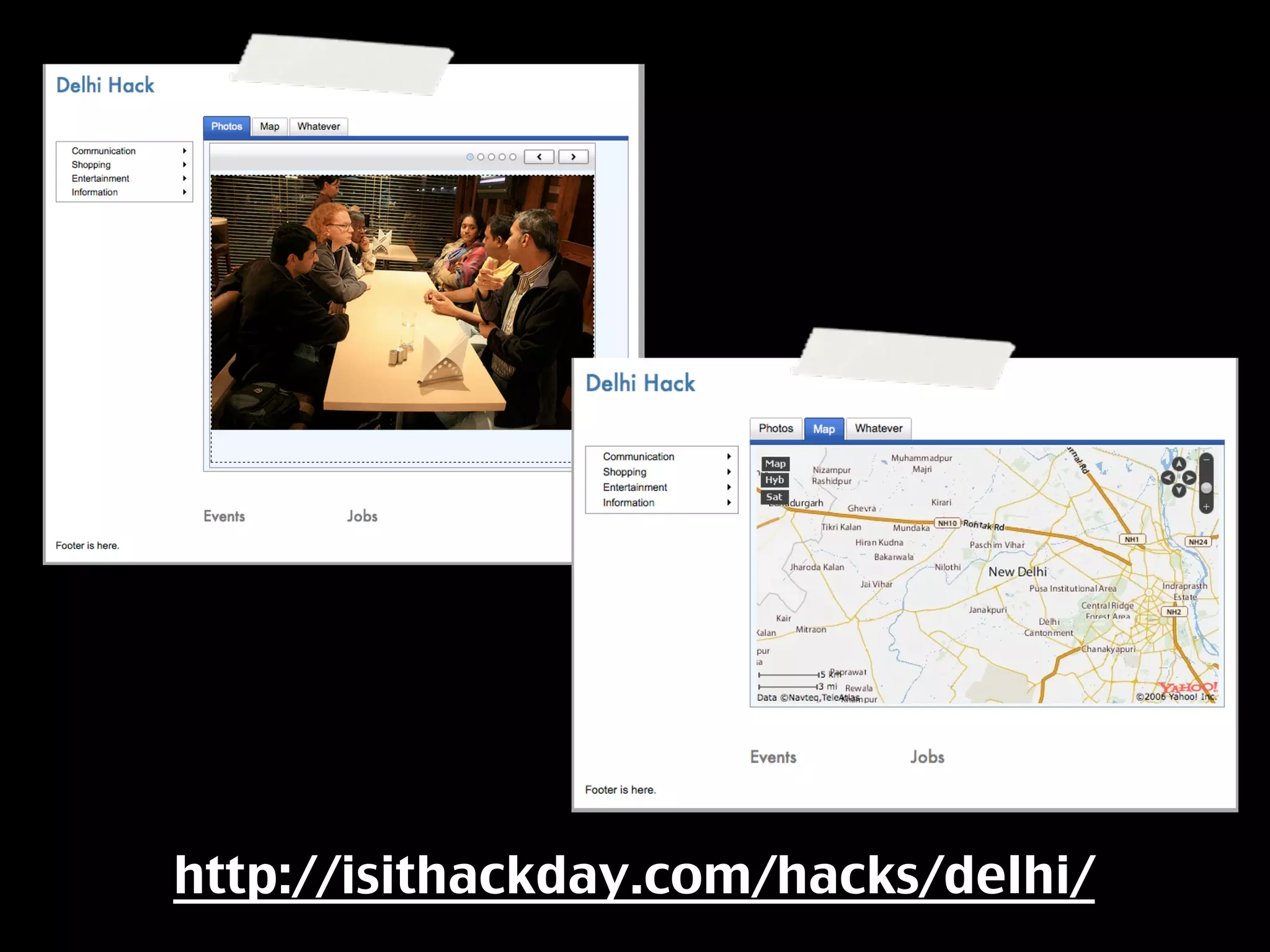 YUI introduction to build hack interfaces