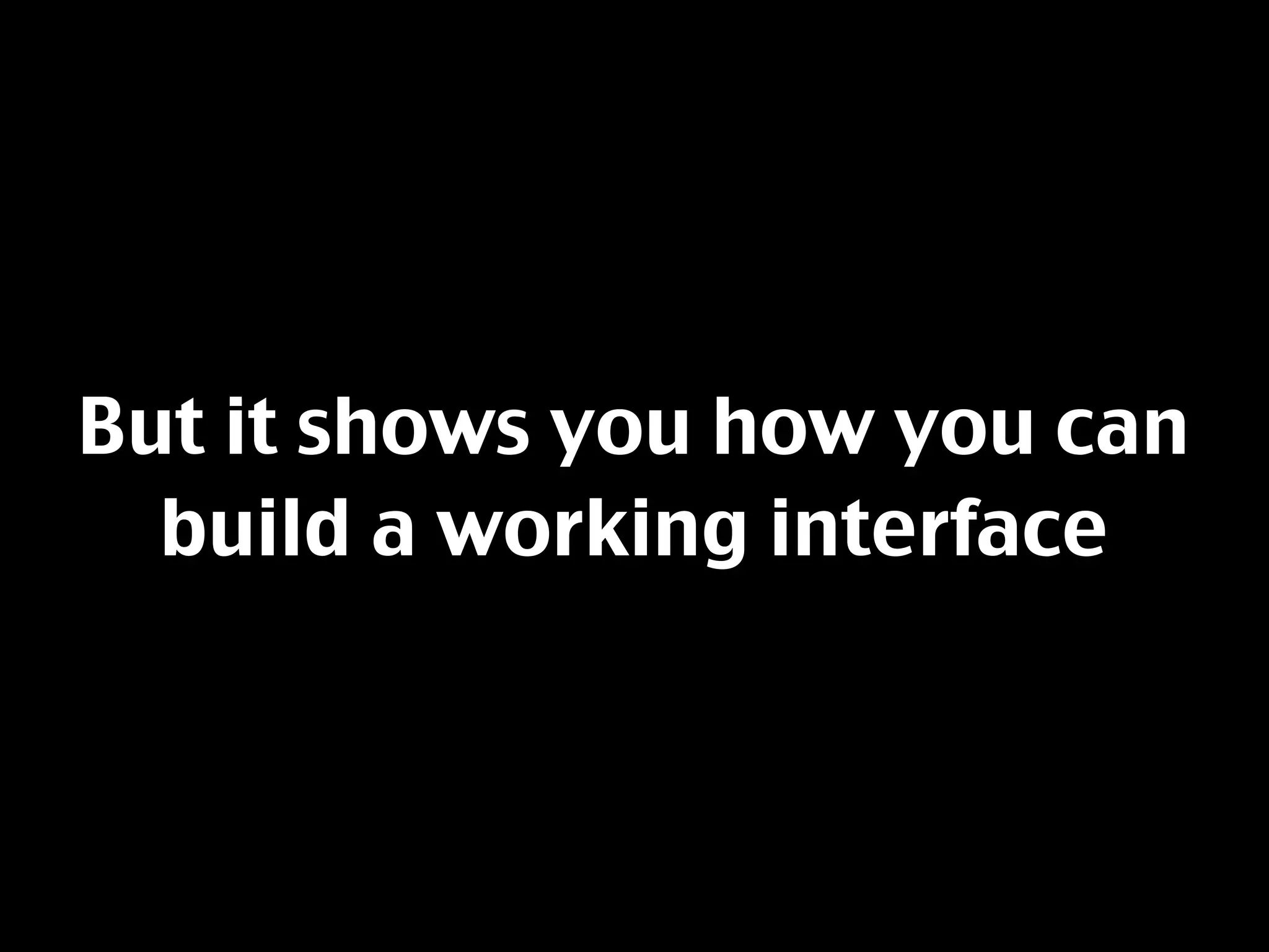 YUI introduction to build hack interfaces