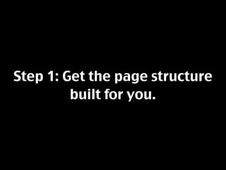 YUI introduction to build hack interfaces