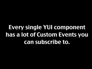 Introducing YUI