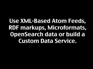 Purple Hack Fodder - my presentation at mashed08