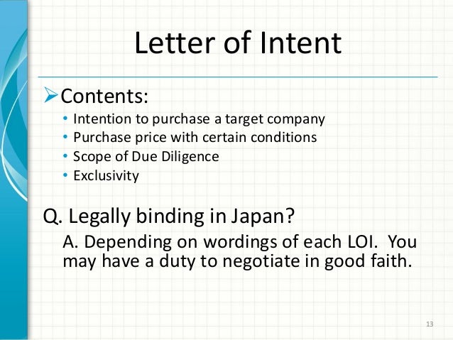 Duty To Negotiate In Good Faith Letter Of Intent Duty To Negotiate In Good Faith Letter Of Intent