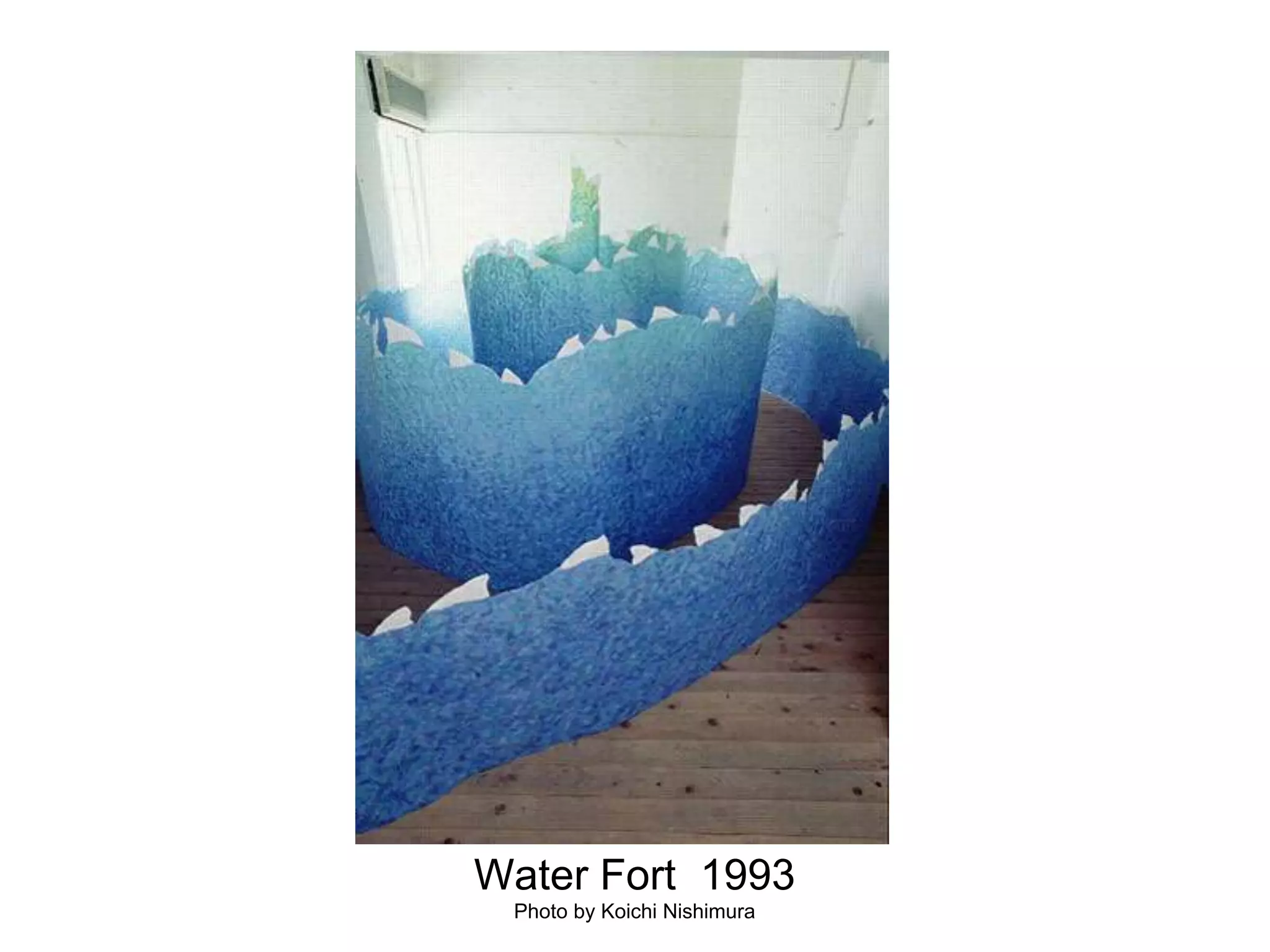 Water Fort  1993Photo by Koichi Nishimura