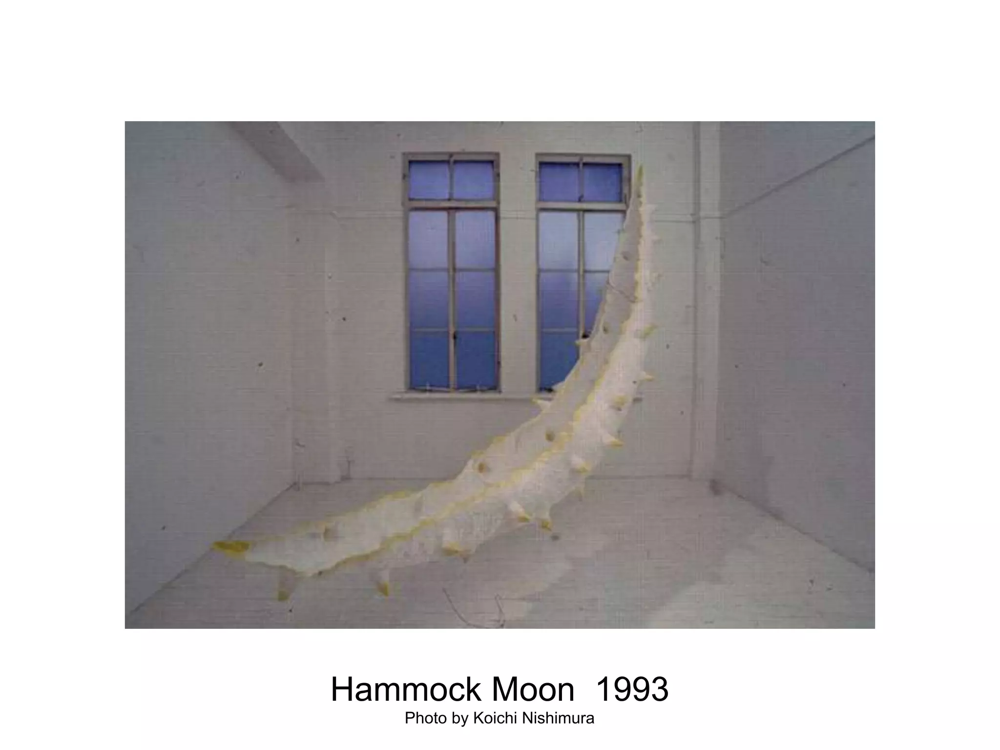 Hammock Moon  1993Photo by Koichi Nishimura