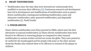 Toothbrush Modifications mechanical plaque control PHD PPT.pptx in public health dentistry | PPTX