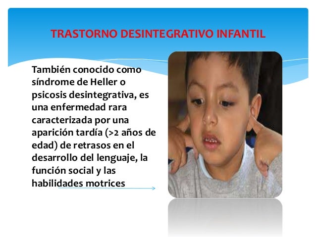 trastornos generalizados del desarrollo