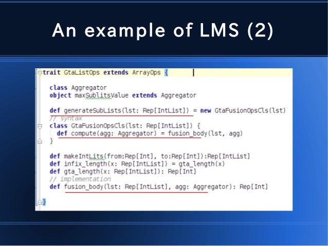 Introduction of A Lightweight Stage-Programming Framework