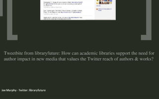 Mobile Technologies & Libraries