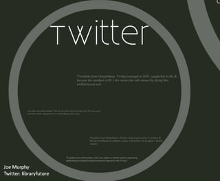 Mobile Technologies & Libraries