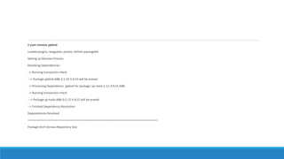 # yum remove ypbind
Loaded plugins: langpacks, presto, refresh-packagekit
Setting up Remove Process
Resolving Dependencies
--> Running transaction check
---> Package ypbind.i686 3:1.32-5.fc15 will be erased
--> Processing Dependency: ypbind for package: yp-tools-2.12-4.fc15.i686
--> Running transaction check
---> Package yp-tools.i686 0:2.12-4.fc15 will be erased
--> Finished Dependency Resolution
Dependencies Resolved
================================================================================
Package Arch Version Repository Size
 