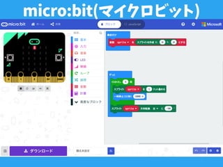 micro:bit(マイクロビット)
 