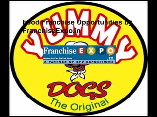Food Franchise Opportunities by FranchiseExpo.in  