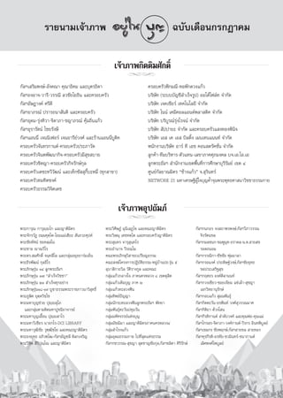 √“¬π“¡‡®â“¿“æ                                                            ©∫—∫‡¥◊Õπ°√°Æ“§¡

                                                     ‡®â“¿“æ°‘μμ‘¡»—°¥‘Ï
                                                          jj
°—≈œ‡ √‘¡æß…å-Õ—ß§≥“ §ÿ≥“∏‘§¡ ·≈–∫ÿμ√∏‘¥“                                §√Õ∫§√—«øí°¡≥’-ÀÕæ—°¥«ß·°â«
°—≈œÕßÕ“®-«“√’-«√√≥’ ≈«™—¬‚¬∏‘π ·≈–§√Õ∫§√—«                              ∫√‘…—∑ (√–∫∫∫—≠™’ ”‡√Á®√Ÿª) ÕÕ‚μâ‰ø≈å∑ ®”°—¥
°—≈œÕ—…Æ“ß§å »√’¥’                                                       ∫√‘…—∑ ‡®§‡™’¬√å ‡∑§‚π‚≈¬’ ®”°—¥
°—≈œÕ“¿√≥å ª√“√∂π“ —πμ‘ ·≈–§√Õ∫§√—«                                      ∫√‘…—∑ ‰ππå ‡§¡’§Õ≈·Õπ¥åæ≈“ μ‘§ ®”°—¥
°—≈œÕÿ¥¡-√ÿàß∑‘«“-®‘¥“¿“-™≠“¿√≥å §ÿâ¡∂‘Ëπ·°â«                            ∫√‘…—∑ ∫√‘∫Ÿ√≥å√ÿàß‚√®πå ®”°—¥
°—≈œÕÿ√“√—μπå ‰™¬√—ß…’                                                   ∫√‘…—∑  —ªª“¬– ®”°—¥ ·≈–§√Õ∫§√—«· ß∑Õßæ‘π‘®
°—≈œ·Õππ’Ë ‡®ππ‘‡øÕ√å ‡®πÕ“√’¬å«ß»å ·≈–√â“π·Õππ’Ë∫Ÿμ‘§                   ∫√‘…—∑ ‡Õ  ‡§ ‡Õ  ∫‘≈¥‘Èß ‡¡π‡∑π·ππ∑å ®”°—¥
§√Õ∫§√—«®—π∑√°“πμå-§√Õ∫§√—«ª√–¿“«—μ                                      æπ—°ß“π∫√‘…—∑ Õ“√å ∑’ ‡Õ™ §Õπ μ√—§™—Ëπ ®”°—¥
§√Õ∫§√—«®‘πμæ—≤π“°‘®-§√Õ∫§√—«¡’ ¢ ∫“¬
                                    ÿ                                    ≈Ÿ°§â“-∑’¡∫√‘À“√-μ—«·∑π-‡≈¢“¿“§»ÿ¿¡ß§≈ ∫®.‡Õ.‰Õ.‡Õ
§√Õ∫§√—«™‘μ≠“-§√Õ∫§√—«°‘®√—°…å°ÿ≈                                        ≈Ÿ°æ√–∏—¡œ  ”π—°ß“π‡¢μæ◊Èπ∑’Ë°“√»÷°…“∫ÿ√’√—¡¬å ‡¢μ Ù
§√Õ∫§√—«‡μ™–∑«’«—≤πå ·≈–‡∑Á°´—  ÿ°’È∫–À¡’Ë (∑ÿ° “¢“)                     »Ÿπ¬å°—≈¬“≥¡‘μ√ ç™â“ß·°â«é ®. ÿ√‘π∑√å
§√Õ∫§√—«∑¡∑‘μ™ß§å                                                        NETWORK 21 ¡À“‡»√…∞’ºŸâ„®∫ÿ≠§È”®ÿπæ√–æÿ∑∏»“ π“«‘™™“∏√√¡°“¬
§√Õ∫§√—«∏√√¡«‘®μ‡¥™‘


                                                       ‡®â“¿“æÕÿª∂—¡¿å
                                                           jj
æ√–°“√ÿ≥ °“√ÿê⁄ê‚° ·≈–≠“μ‘¡‘μ√                  æ√–«‘»‘…Øå ¡ÿπ‘‡ Ø‚ü ·≈–§≥–≠“μ‘¡‘μ√                 °—≈œ°π°Õ√ ®ß ∂“æ√æß…å,°—≈œ«‘¿“«√√≥
æ√–®—°√«—Ø ∏¡⁄¡§ÿμ⁄‚μ-‚¬¡·¡à‡Œ’¬–  —π∂«–§ÿªμå   æ√–«‘…≥ÿ ‡μ™∑μ⁄‚μ⁄ ·≈–§√Õ∫§√—«≠“μ‘¡‘μ√                 ®‘√√—μπ™≈
æ√–™—¬∑—»πå ™¬∑ ⁄ ‚π                            æ√– ÿπ∑√ ®“√ÿ π⁄∑‚√
                                                                 ÿ                                  °—≈œ°¡≈™π°-™¡æŸπÿ∑-∏√“¥≈-π.μ. “¬ ™
æ√–™“¬ ê“≥«’‚√                                  æ√–Õ”π“® «’√∏¡⁄‚¡                                      √Õ¥∂πÕ¡
æ√–¥√. ¡»—°¥‘Ï ®π⁄∑ ’‚≈ ·≈–°≈ÿà¡Õ¬ÿ∏¬“√à¡‡¬Áπ   §≥–æ√–¿‘°…ÿ«‘ “¢–‡ª√’¬≠∏√√¡                         °—≈œ°√√≥‘°“-™—™™—¬ æÿà¡¡“≈“
æ√–∏’√æ—≤πå °ÿ≈∏’‚√                             §≥– ß¶å‚§√ß°“√ªØ‘∫—μ‘∏√√¡-À¡Ÿà∫â“πª∏.√ÿàπ ı         °—≈œ°√Õπß§å ª√–¥‘…∞å«ß…å,°—≈œ™—¬¬ÿ∑∏
æ√–¿‘°…ÿ√ÿàπ ÒÙ ≈Ÿ°æ√–∏—¡œ                      Õÿ∫“ ‘°“∂«‘≈ «—μ‘√“ß°Ÿ≈ ·≈–§≥–                         ¢Õª√–‡ √‘∞ ÿ¢
æ√–¿‘°…ÿ√ÿàπ Ò˜ ç ”‡√Á®«‘™™“é                   °≈ÿà¡·°â«°≈“ß„® ¿“§π§√À≈«ß ¯ ‡¢μ¥ÿ ‘μ               °—≈œ°ƒ»∏√ Õß§åμ‘≈“ππ∑å
æ√–¿‘°…ÿ√ÿàπ ÚÒ  ”‡√Á®∑ÿ°Õ¬à“ß                  °≈ÿà¡·°â«‡μ‘¡∫ÿ≠ ¿“§ Ú                              °—≈œ°«ß‡´’¬«-´Õ¬‡®’¬¡ ·´à‡≈â“- ÿ™≠“
æ√–¿‘°…ÿ√ÿàπÒ¯-Ò˘ ∫Ÿ™“∏√√¡æ√–√“™¿“«π“«‘ ÿ∑∏‘Ï   °≈ÿà¡·°â«∑–≈«ßøíπ                                      ‡Õ°«‘∑¬“πÿ√—°…å
æ√–¿Ÿ…‘μ ¬ÿμ⁄μ«‘™⁄‚™                            °≈ÿà¡∑‘æ¬åªí≠≠“                                     °—≈œ°Õ∫·°â«  ÿ¡πæ—π∏ÿå
æ√–¡À“∫ÿ≠™à«¬ ªÿê⁄ê ÿ‚¿                         °≈ÿà¡π—°√∫∑–≈«ßøíπ≈Ÿ°æ√–∏—¡œ æ—∑¬“                  °—≈œ°‘μμ–«—π-Õ√æ‘π∑å «ß»å ÿ«√√≥¡“»
  ·≈–°≈ÿà¡μ“¡μ‘¥¡À“ªŸ™π’¬“®“√¬å                 °≈ÿà¡æ—π∏ÿåμ–«—πª∑ÿ¡«—π                             °—≈œ°‘μ‘¬“ ¥â«ß‚ π
æ√–¡À“∫ÿ≠‡Õ◊ÈÕπ ªÿê⁄ê “‚√                       °≈ÿà¡¡À—»®√√¬å·Ààß∫ÿ≠                               °—≈œ°’√μ‘°“πμå ≈”¥—∫«ß»å ·≈–§ÿ≥æàÕ-§ÿ≥·¡à
æ√–¡À“«‘‡™’¬√ π“∂°‚√-DCI LIBRARY                °≈ÿà¡¡—™¨‘¡“ ·≈–≠“μ‘¡‘μ√¿“§π§√À≈«ßÙ                 °—≈œ‰°√ √-®‘¥“¿“-«ß»å°“πμå-«’√°√ Õ‘π∑æ‘∫Ÿ≈¬å
æ√–¡À“«ÿ≤‘™—¬ «ÿ±≤‘™‚¬ ·≈–§≥–≠“μ‘¡‘μ√
                    ⁄                           °≈ÿà¡ ”‚√ß·°â«                                      °—≈œ‡¢¡°√ ™—¬æƒ°…å,°—≈œ “¬™≈  “¬∑Õß
æ√–¬ß¬ÿ∑∏ Õ¿‘«±⁄‚≤-°—≈œÕ—≠™≈’ ¥‘≈°‡®√‘≠         °≈ÿà¡Õÿ¥¡∏√√¡°“¬ ‰ª∑’Ë ÿ¥·Ààß∏√√¡                   °—≈œ§ÿ√°’√μ‘-Õ√∑—¬-™«π‘π∑√å-™π“°“πμå
æ√–«‘™‘μ  ‘√‘ªÿ≥⁄‚≥ ·≈–≠“μ‘¡‘μ√                 °—≈œ°™«√√≥- ÿ™≠“  ÿ¥™“≠™—¬°ÿ≈,°—≈œ™≈‘μ“ »‘√‘√—°…å      ‡≈‘»æß»å‰æ∫Ÿ≈¬å
 