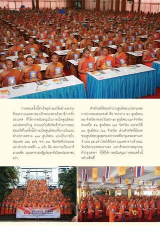 °“√ Õ∫§√—Èßπ’È ”‡√Á®≈ÿ≈à«ß≈ß‰¥âÕ¬à“ßß¥ß“¡                 ”À√—∫ ∂‘μ¢Õß®”π«π»Ÿπ¬å Õ∫·∫àßμ“¡‡¢μ
                                                                         ‘
¥â«¬§«“¡‡¡μμ“¢Õß‡®â“§≥–æ√– —ß¶“∏‘°“√∑—Ë«               °“√ª°§√Õß§≥– ß¶å §◊Õ Àπ°≈“ß ı »Ÿπ¬å Õ∫
ª√–‡∑» ∑’Ë„Àâ°“√ π—∫ πÿπ„π°“√‡ªî¥»Ÿπ¬å Õ∫              (Úˆ ®—ßÀ«—¥) Àπμ–«—πÕÕ° ı »Ÿπ¬å Õ∫ (Ò˘ ®—ßÀ«—¥)
·≈– àßæ√–¿‘°…ÿ  “¡‡≥√„π —ß°—¥‡¢â“√à«¡°“√ Õ∫            Àπ‡Àπ◊Õ ıÚ »Ÿπ¬å Õ∫ (Òı ®—ßÀ«—¥) ·≈–Àπ„μâ
 àßº≈„Àâ„π§√—Èßπ’È¡’°“√‡ªî¥»Ÿπ¬å Õ∫∑—Èß¿“¬„π·≈–        ÒÙ »Ÿπ¬å Õ∫ (ÒÒ ®—ßÀ«—¥)  à«π®—ßÀ«—¥∑’Ë¡’¬Õ¥
μà“ßª√–‡∑»√«¡ Òˆ˘ »Ÿπ¬å Õ∫ ·∫àß‡ªìπ¿“¬„π               ¢Õß»Ÿπ¬å Õ∫ Ÿß ÿ¥¢Õßª√–‡∑»§◊Õ°√ÿß‡∑æ¡À“π§√
ª√–‡∑» Òˆˆ ·Ààß ®“° ˜Ò ®—ßÀ«—¥∑—Ë«ª√–‡∑»               ®”π«π ÒÚ ·Ààß ‚¥¬‰¥â√∫§«“¡‡¡μμ“®“°‡®â“§≥–
                                                                              —
·≈–μà“ßª√–‡∑»Õ’° Û ·Ààß §◊Õ  À¿“æ‡¡’¬π¡“√å             ®—ßÀ«—¥°√ÿß‡∑æ¡À“π§√ ·≈–‡®â“§≥–‡¢μ∑ÿ°‡¢μ
¡“‡≈‡´’¬ ·≈– “∏“√≥√—∞ª√–™“∏‘ª‰μ¬ª√–™“™π                ∑—Ë«°√ÿß‡∑æœ ∑’Ë‰¥â„Àâ°“√ π—∫ πÿπ°“√ Õ∫§√—Èßπ’È
≈“«                                                    Õ¬à“ß‡μÁ¡∑’Ë




                                                  84
 