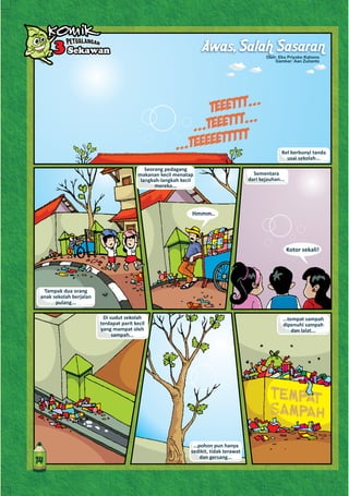 MAJALAH ANAK-ANAK dan LINGKUNGAN. Media Informasi Air Minum dan Penyehatan Lingkungan buat Anak. PERCIK YUNIOR Edisi 17 Desember 2010. Tema ALAM RAYA GURUKU