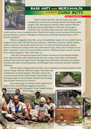 MAJALAH ANAK-ANAK dan LINGKUNGAN. Media Informasi Air Minum dan Penyehatan Lingkungan buat Anak. PERCIK YUNIOR Edisi 17 Desember 2010. Tema ALAM RAYA GURUKU
