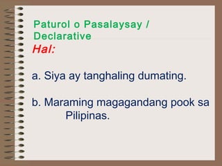 Yunit 3 istruktura ng wika | PPT