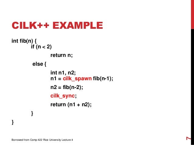 CILK/CILK++ and Reducers