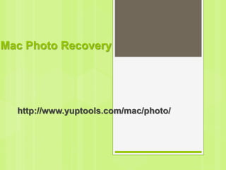 Mac Photo Recovery
http://www.yuptools.com/mac/photo/
 