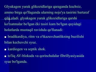 Yurak Ritm Yurak glikazitlari presentation…………..pdf