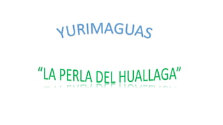 Yurimaguas. Lugares turisticos