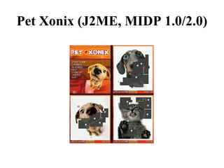 Pet Xonix (J2ME, MIDP 1.0/2.0) 