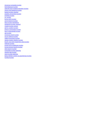 ümraniye muhasebe kursları
özel bilgisayar kursları
yetkinlik bazlı mülakat teknikleri kursları
smmm staj başlatma kursları
basket kursları istanbul
anadolu üniversitesi kursları
hindoloji kursları
5s  kursları
bursa resim kursları
çevre tasarımı kursları
dans kursları beylikdüzü
solidworks kursları istanbul
meslek kursları ankara
gemici cüzdanı kursları
giresun üniversitesi kursları
tarım mühendisliği kursları
spk kursları
ümraniye müzik kursları
çocuk ingilizce kursları
niğde üniversitesi kursları
satışta müşteri ilişkileri kursları
büyük veya özel müşterilere satış kursları
indesign kursları
ermeni dili ve edebiyatı kursları
konservatuara hazırlık kursları
web tasarım kursları
muhasebe kursları bakırköy
istanbul dgs kursları
resim kursları bakırköy
bahçe bitkileri üretimi ve pazarlaması kursları
Yurtdışı Kursları
 