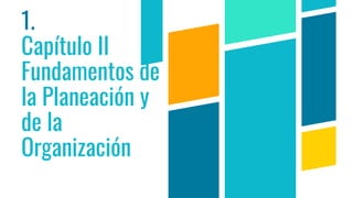 Fundamentos de la planeación | PPTX