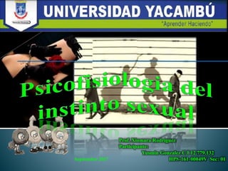 Prof. Xiomara Rodríguez
Participante:
Yusmin Gonzalez C.I 12.779.132
HPS-161-00049V Sec: 01Septiembre 2017
 