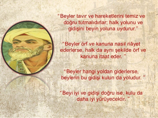 yusuf has hacip liderlik uzerine ozlu sozler