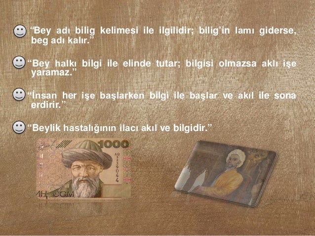 yusuf has hacip liderlik uzerine ozlu sozler