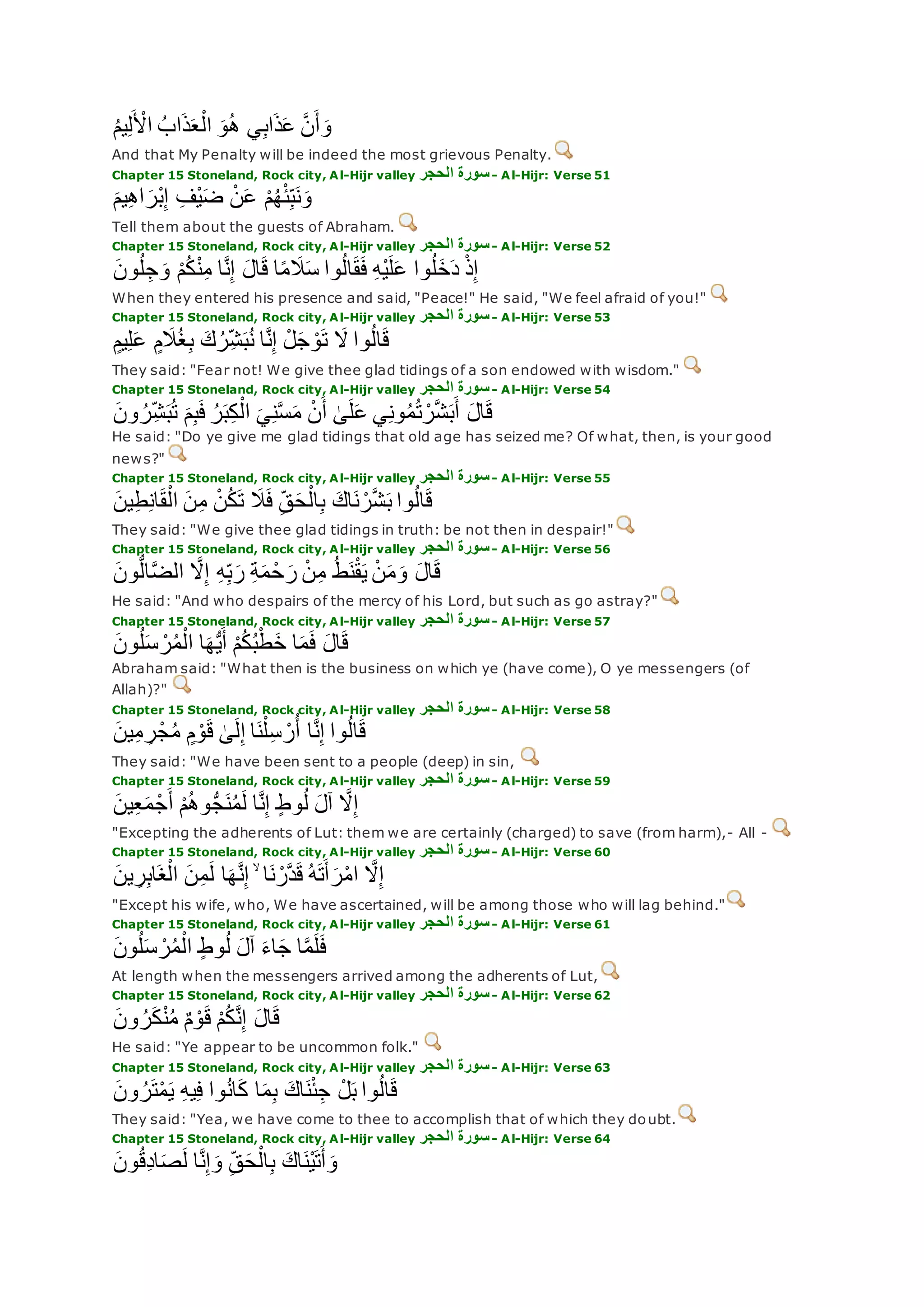 Translation of meaning Qur'an By Yusuf Ali