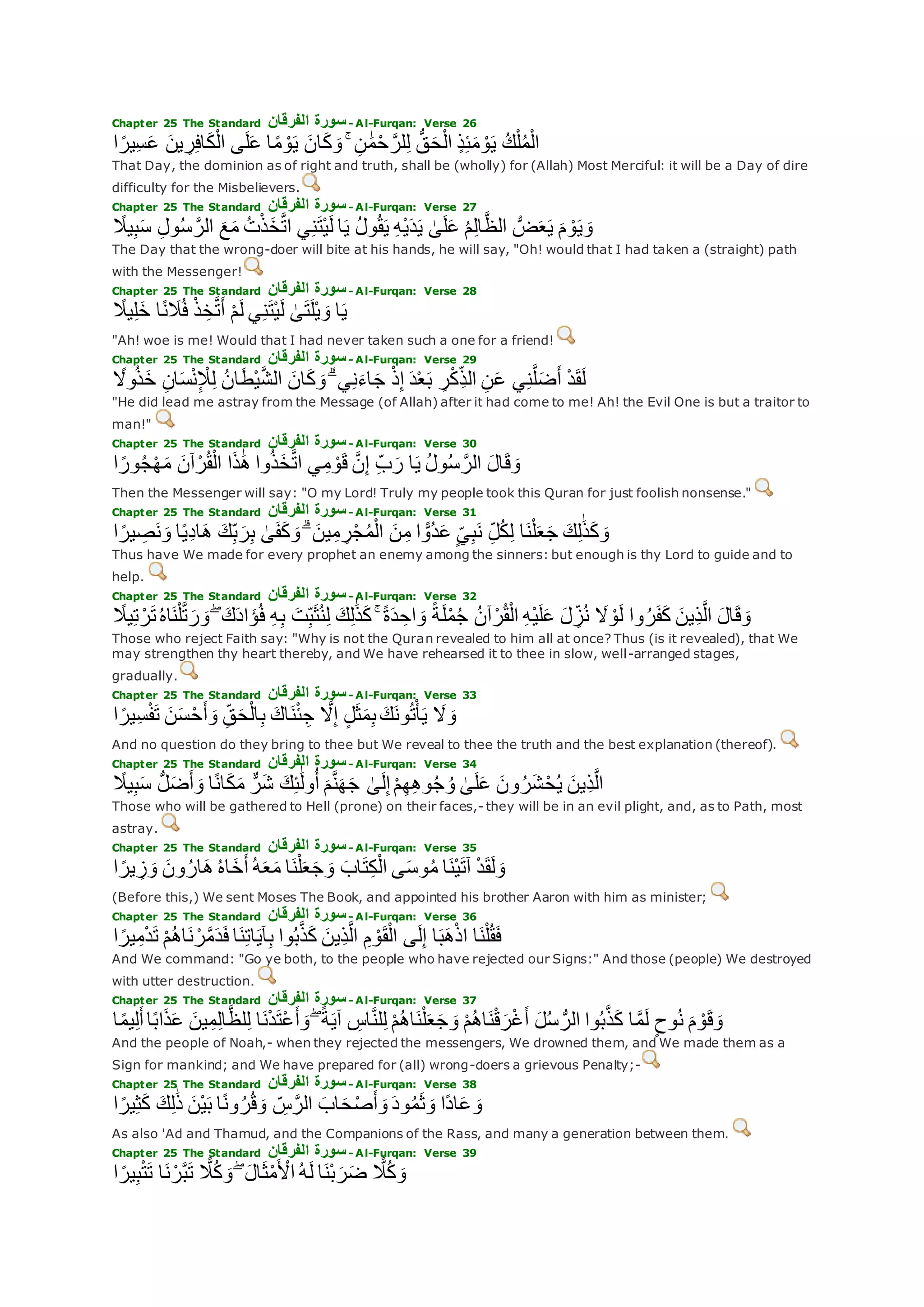 Translation of meaning Qur'an By Yusuf Ali