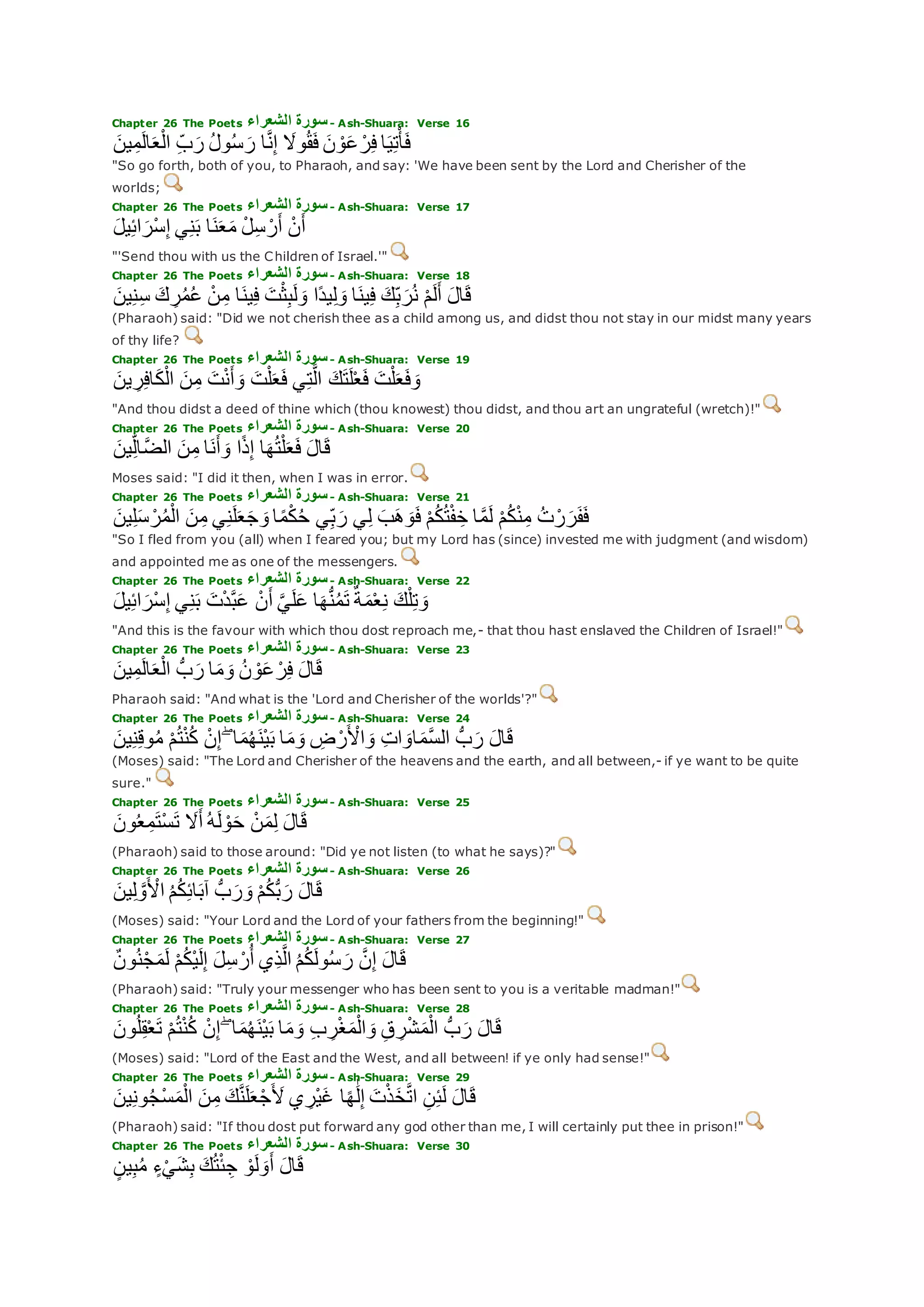 Translation of meaning Qur'an By Yusuf Ali