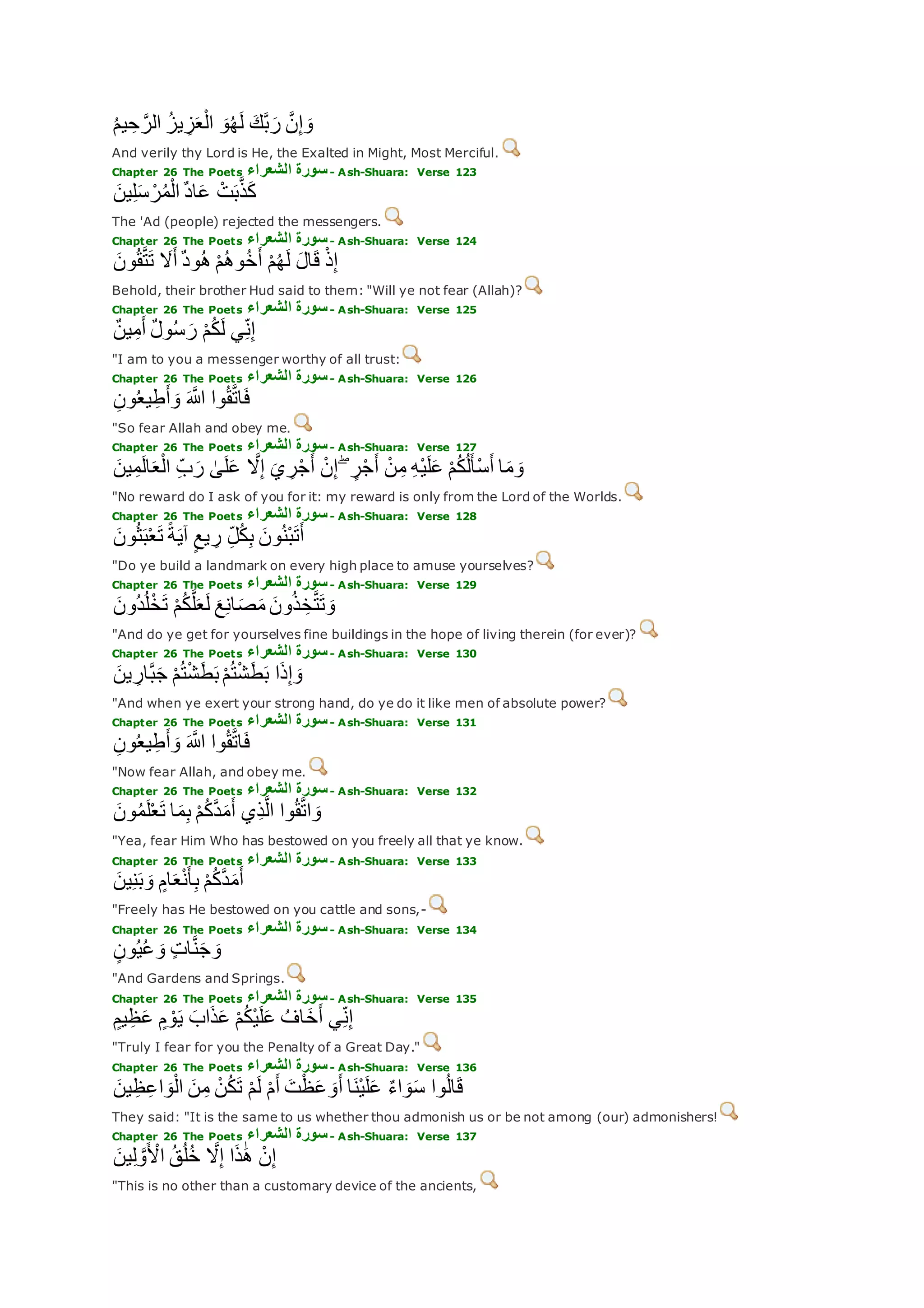 Translation of meaning Qur'an By Yusuf Ali